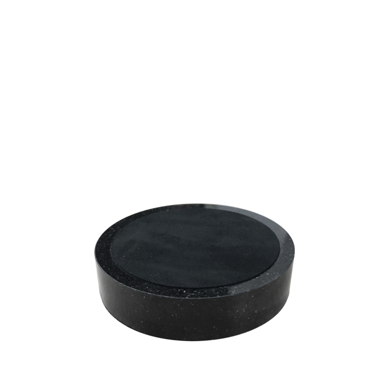 3.5" Round Black Granite Base