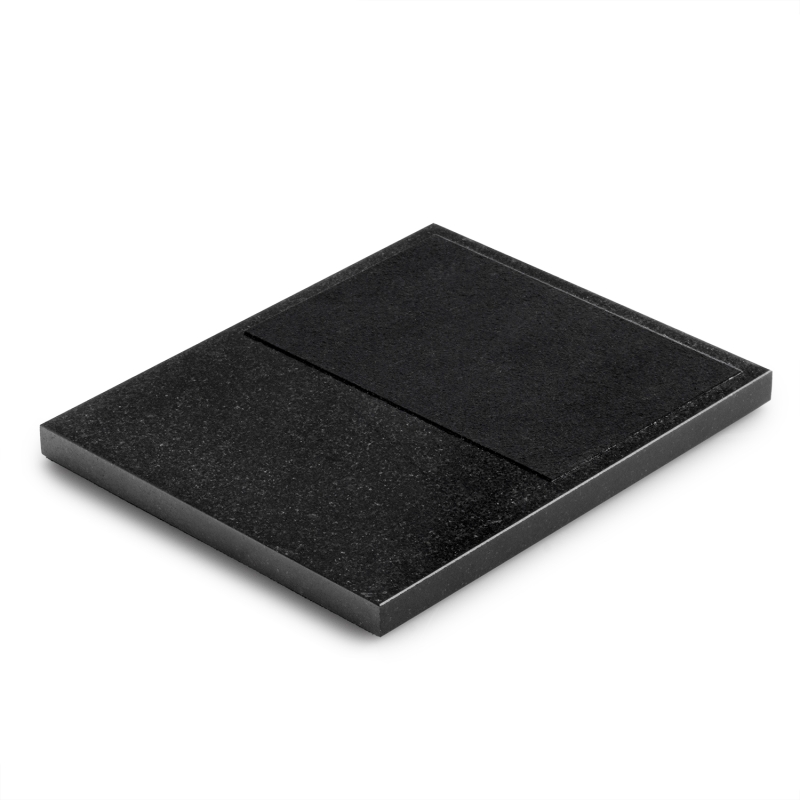 4.5" x 6" Black Granite Base